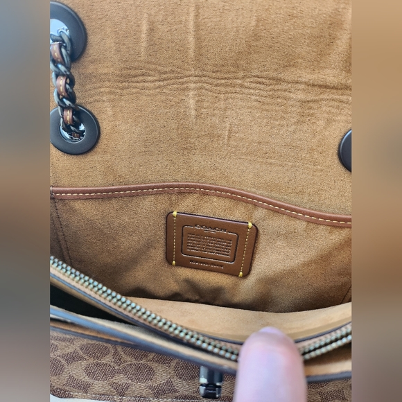 Coach Bag, brown beige - Picture 4 of 6